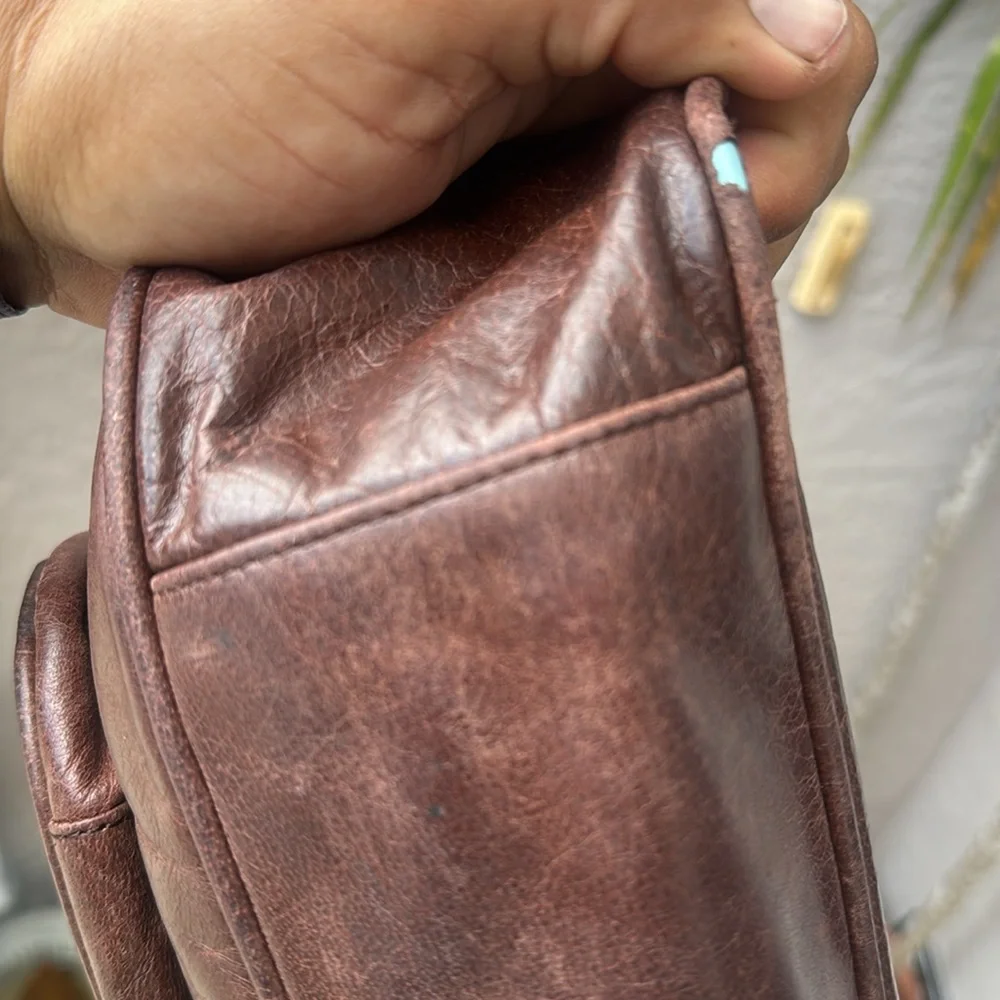 Latico “Lizzie” Leather Tote / Shoulder Brown  Bag